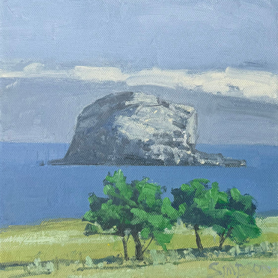 Tree and Bass Rock