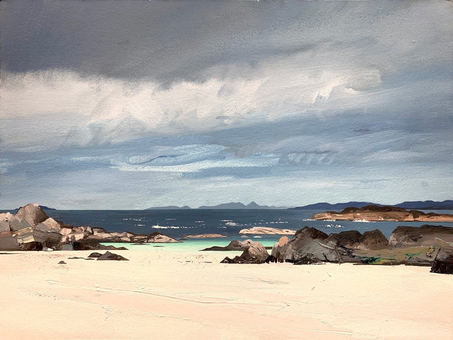 Chris Bushe RSW (born 1958) Contemporary Scottish Landscape Artist ...