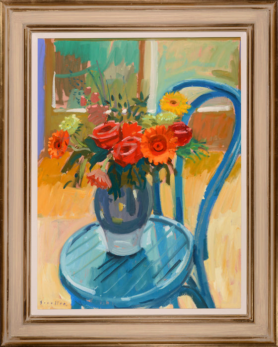 Bentwood Chair and Summer Bouquet