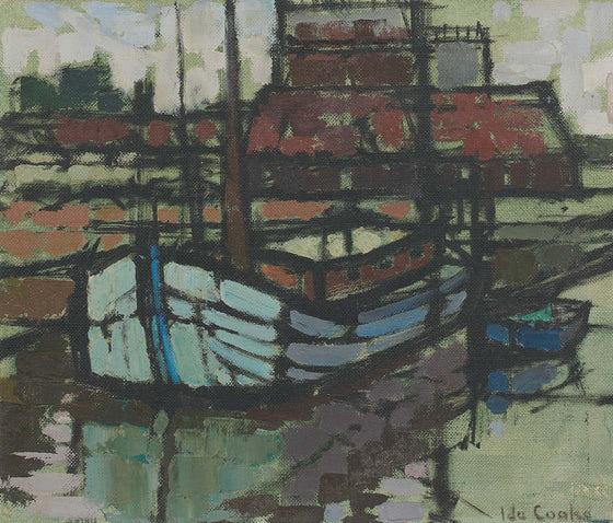 Boats at Woodbridge, 1963