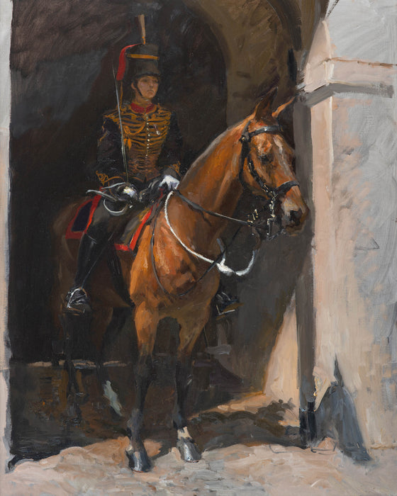 King's Troop Mounted Gunner