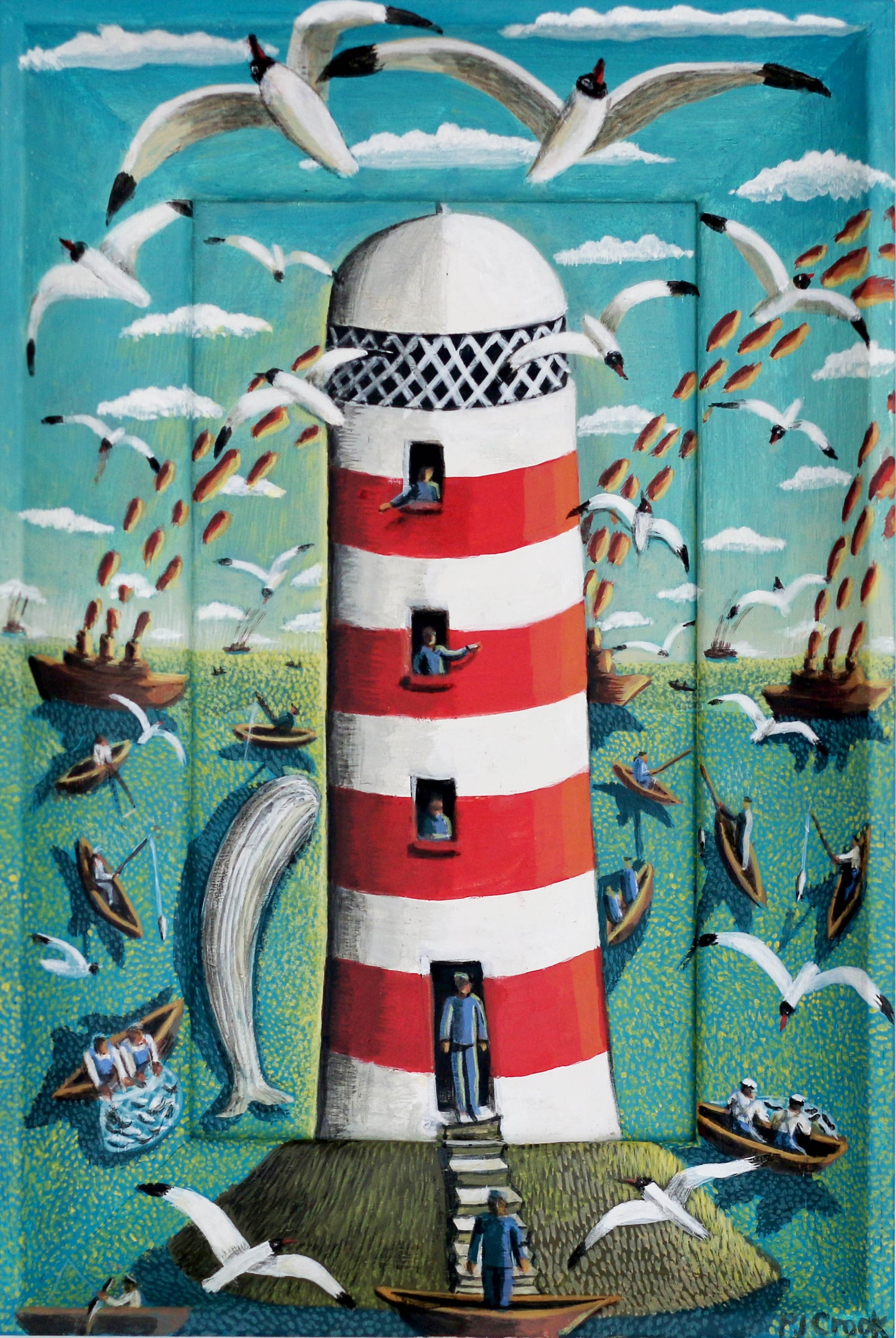 'The Lighthouse' by PJ Crook MBE RWA FRSA – Panter and Hall