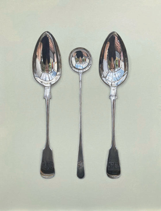 Three Serving Spoons