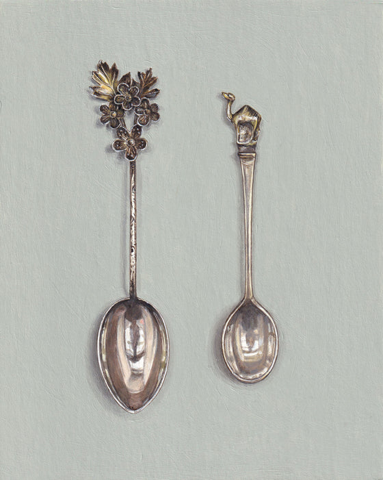 Flower and Camel Spoons