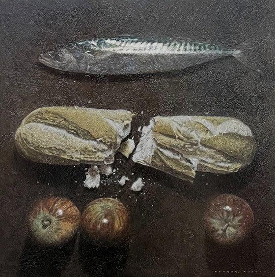 Mackerel, Bread and Apples