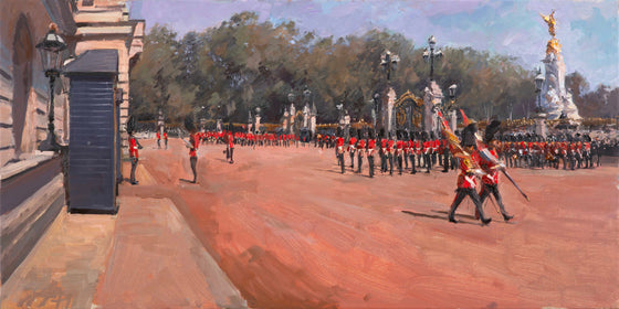 The Changing of the Guard at Buckingham Palace