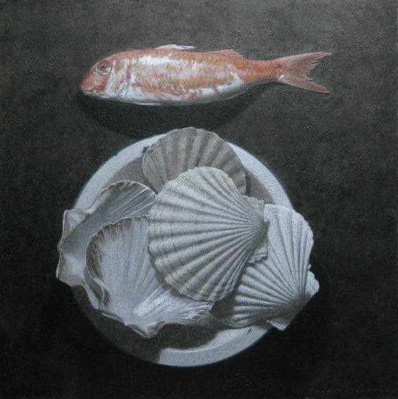 Red Mullet and Scallop Shells