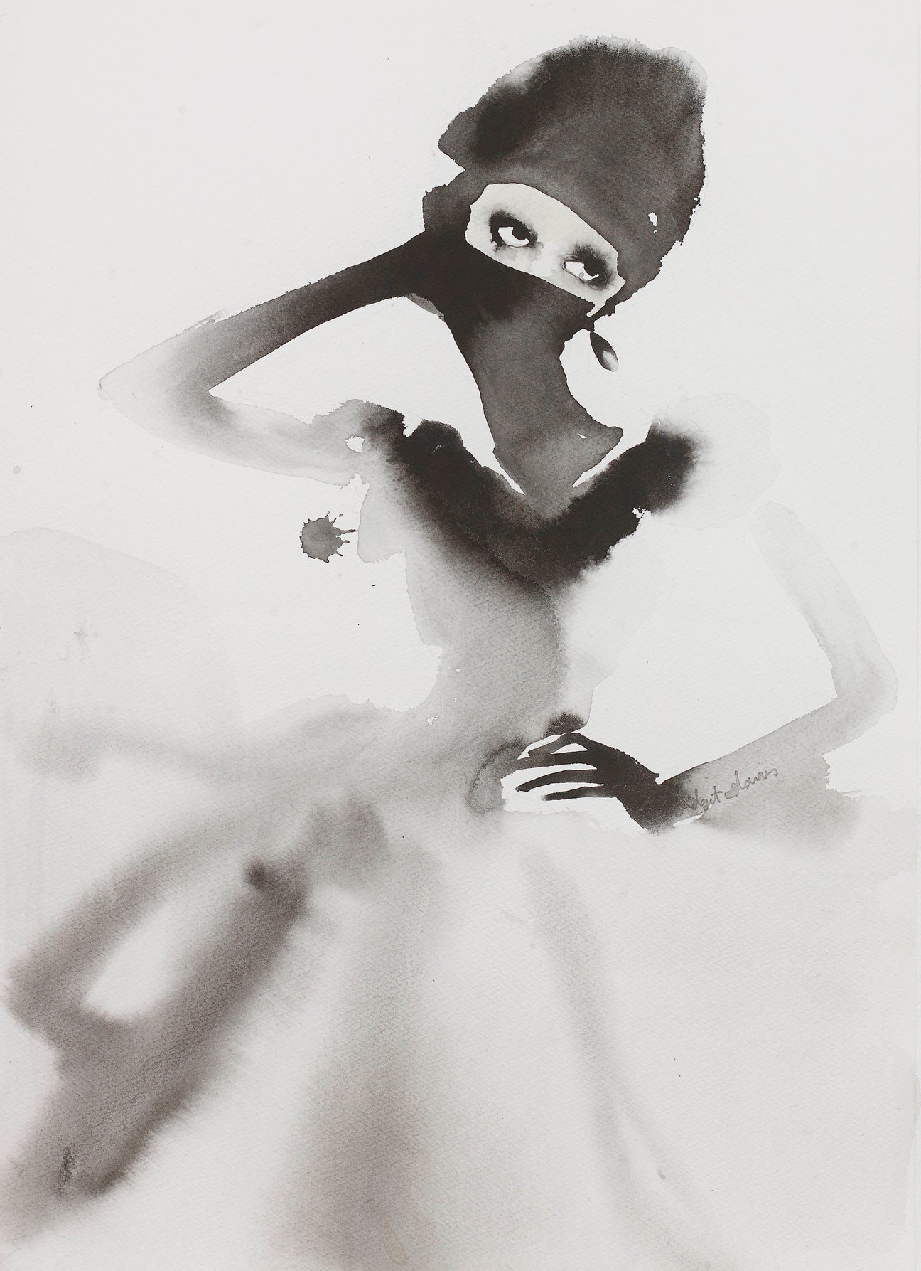 Bridget Davies Contemporary Fashion Illustrations & Figurative Art ...
