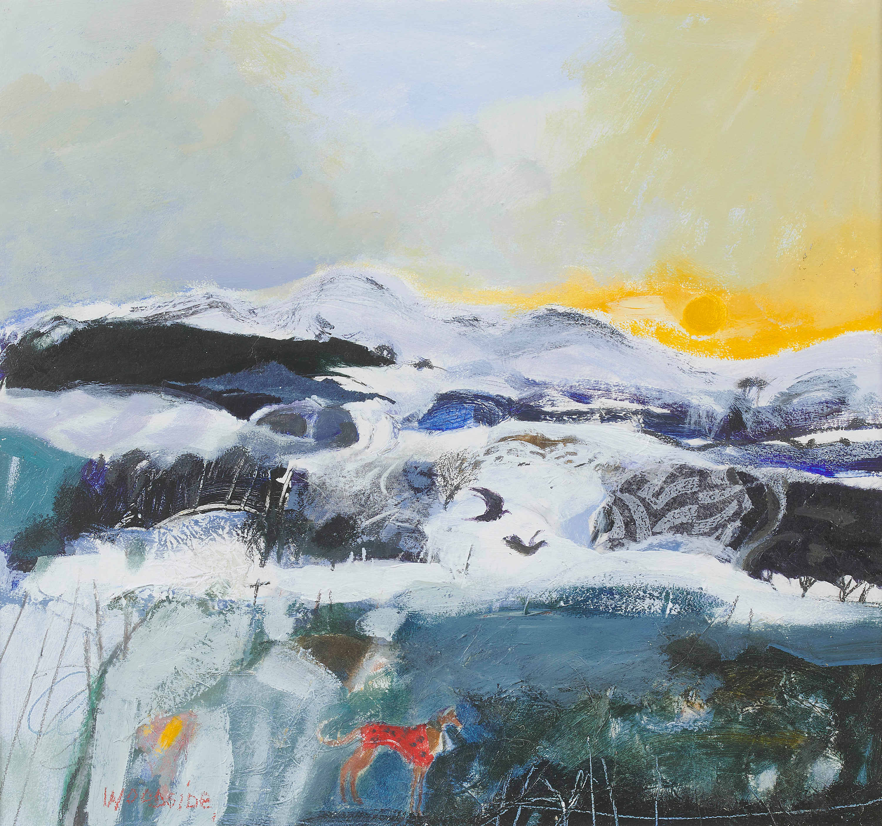 Christine Woodside RSW RGI Contemporary Scottish Artist – Panter And Hall